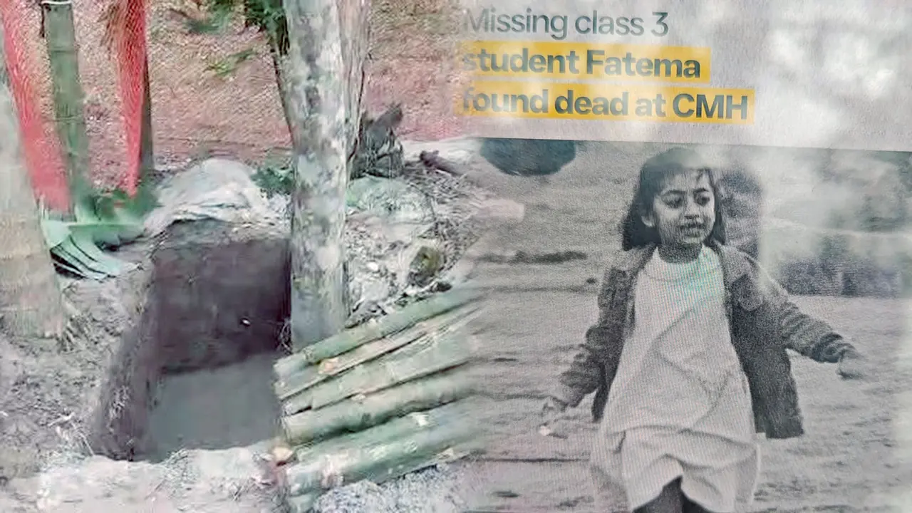 ৯ বছরেই ঝরে গেল ফাতেমার প্রাণ, বাগেরহাটে চলছে শোকের মাতম