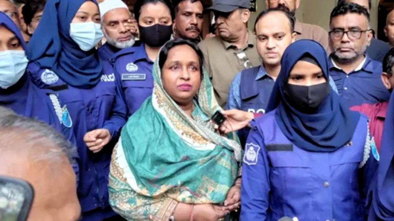 রিকশাচালক হত্যা মামলায় আইভীর ২ দিনের রিমান্ড