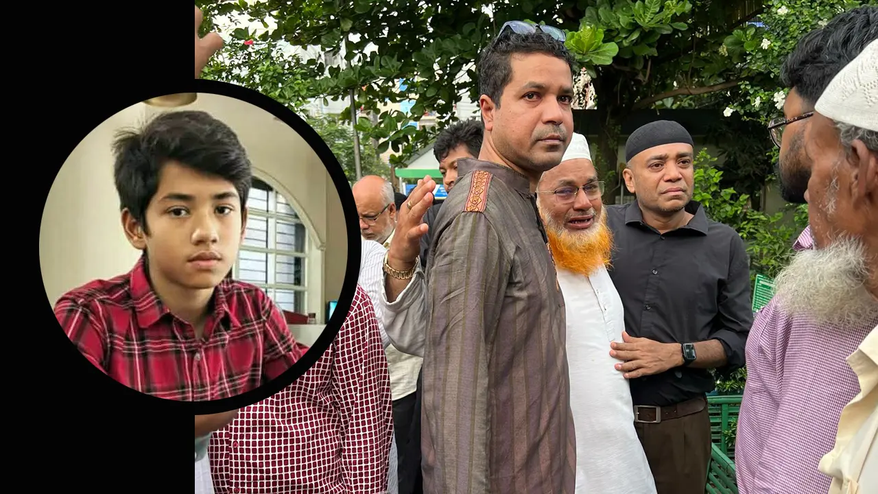 মা ও বোনের ইচ্ছায় ঢাকাতেই জারিফের দাফন সম্পন্ন