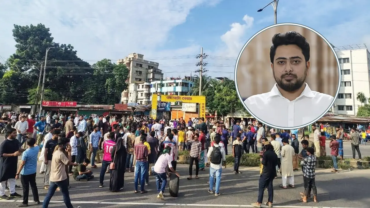 ব্লকেড সরিয়ে নিন, রাজপথের একপাশে অবস্থান করুন : নাহিদ