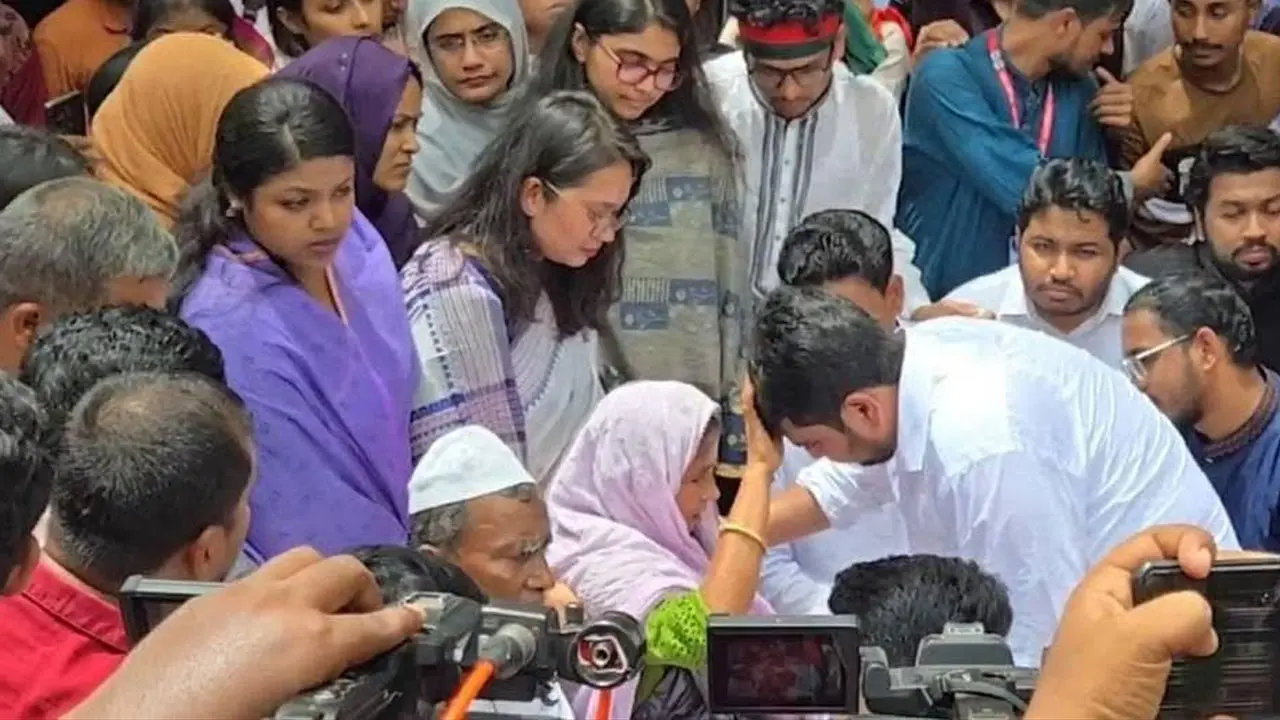 শহীদ আবু সাঈদের মায়ের দোয়া নিয়ে এনসিপির জুলাই পদযাত্রা শুরু