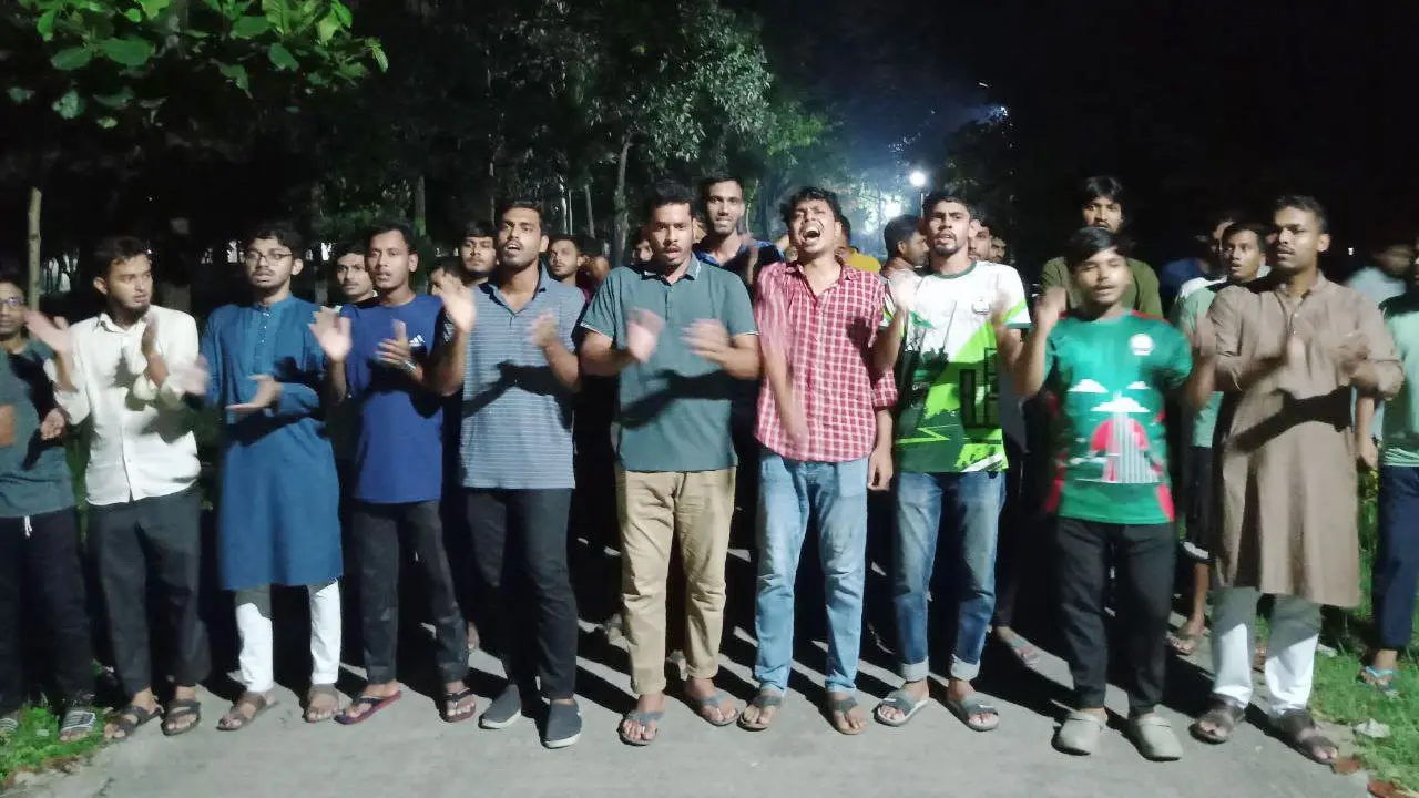 মিটফোর্ডে নৃশংস হত্যাকাণ্ডের প্রতিবাদে শাবিতে বিক্ষোভ