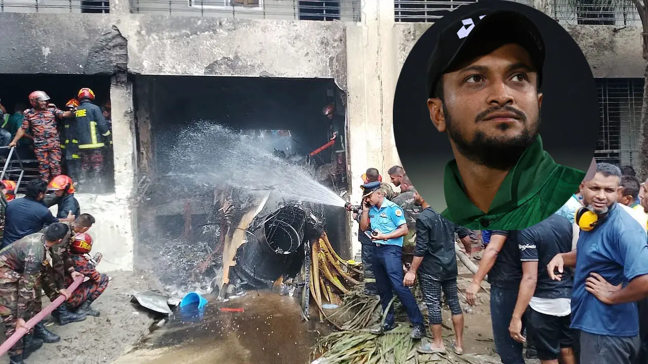 ‘একজন বাবা হিসেবে এই যন্ত্রণা আমি অনুভব করছি’, মাইলস্টোন দুর্ঘটনায় সাকিব