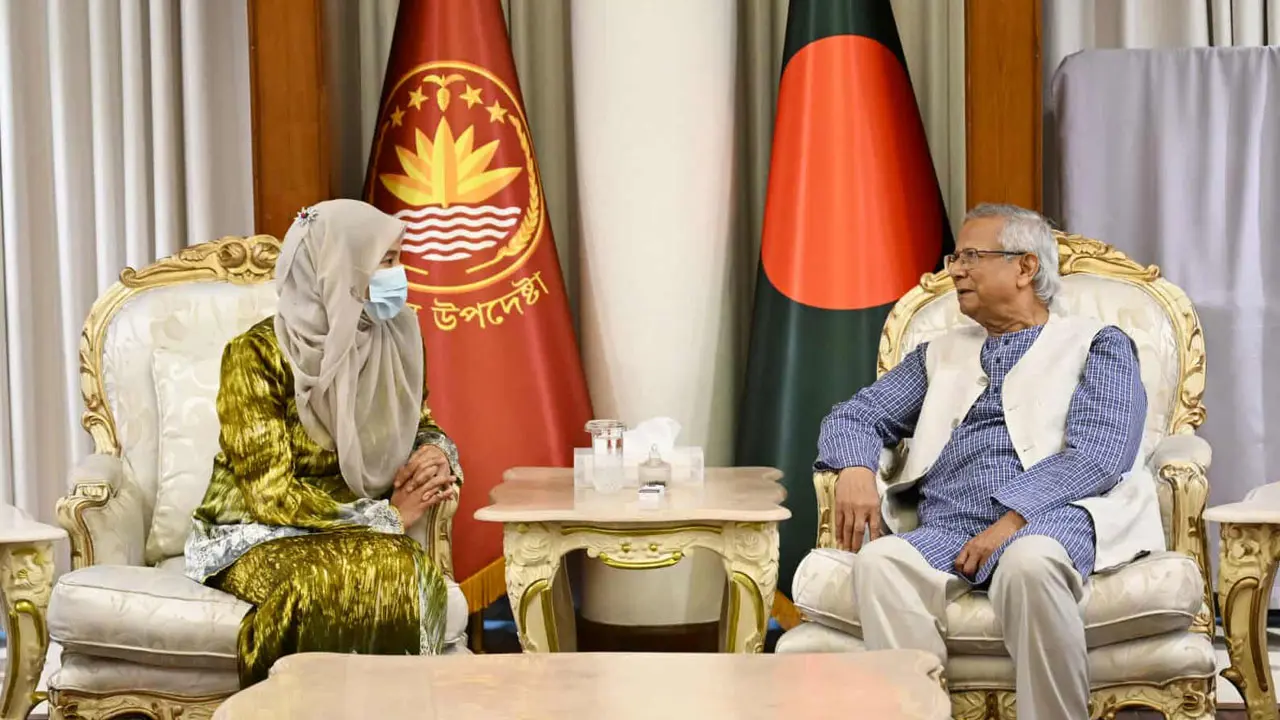 আসিয়ানের সদস্যপদ পেতে মালয়েশিয়ার সমর্থন চেয়েছেন প্রধান উপদেষ্টা
