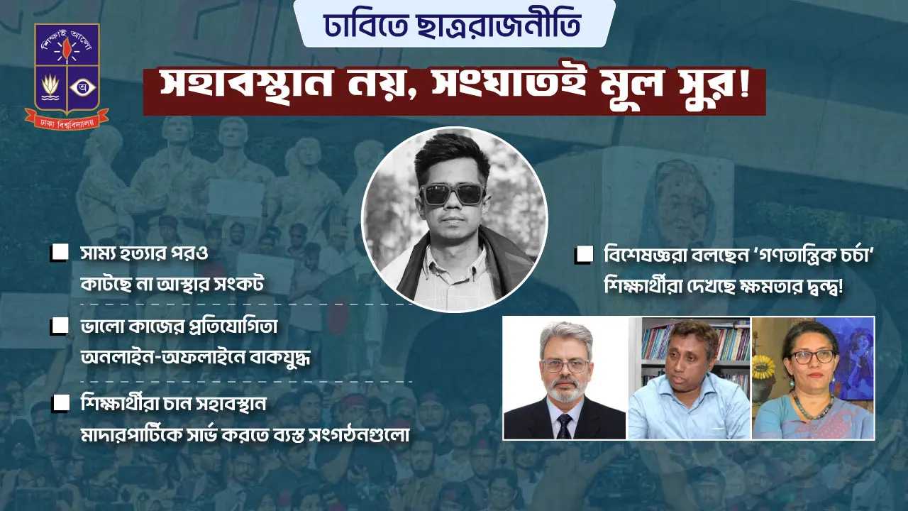 ঢাবিতে কি ফিরছে ‘দখলদারিত্বের’ রাজনীতি?