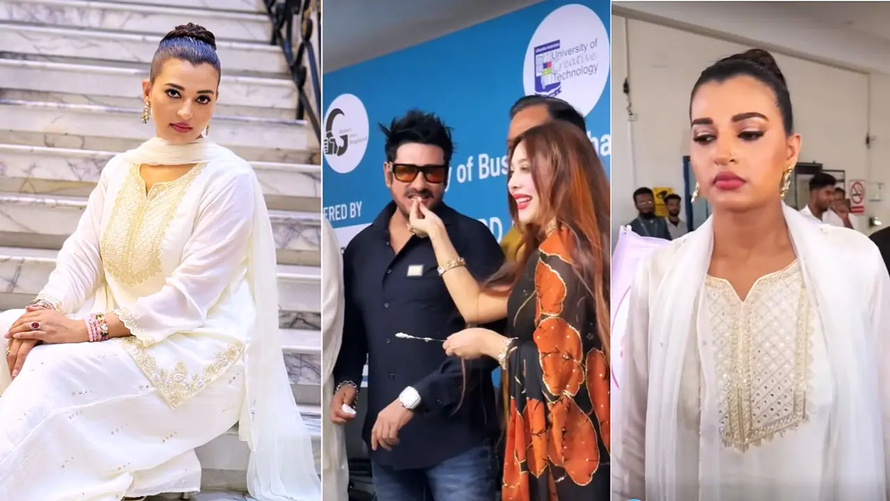 মডেলের হাতে অনন্তের কেক খাওয়ার ঘটনার সংবাদে ক্ষুব্ধ বর্ষা