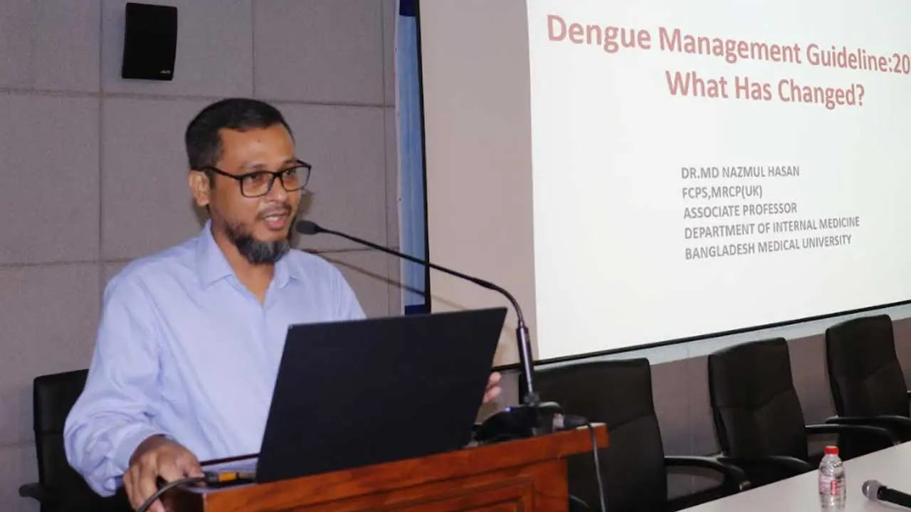ডেঙ্গুর চিকিৎসায় পর্যাপ্ত বিশ্রাম-তরল খাবারের সঙ্গে প্যারাসিটামলই যথেষ্ট