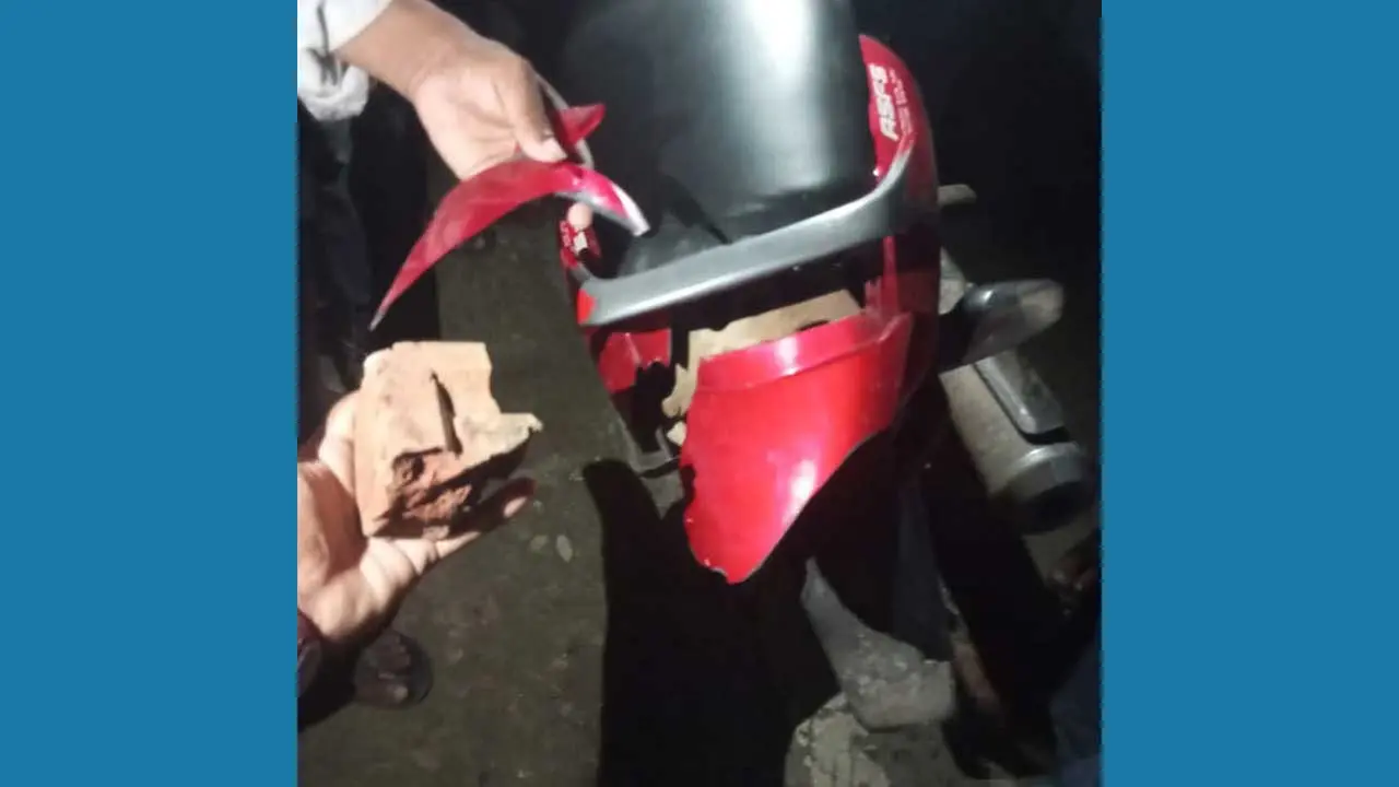 হান্নান মাসউদের মোটরসাইকেল বহরে হামলা, আহত ১
