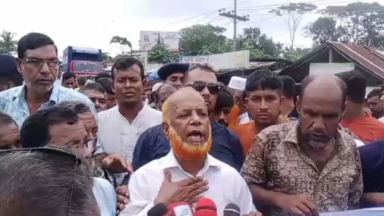 ঝালকাঠিতে ইউপি চেয়ারম্যানকে গ্রেপ্তারের দাবিতে বিএনপির বিক্ষোভ