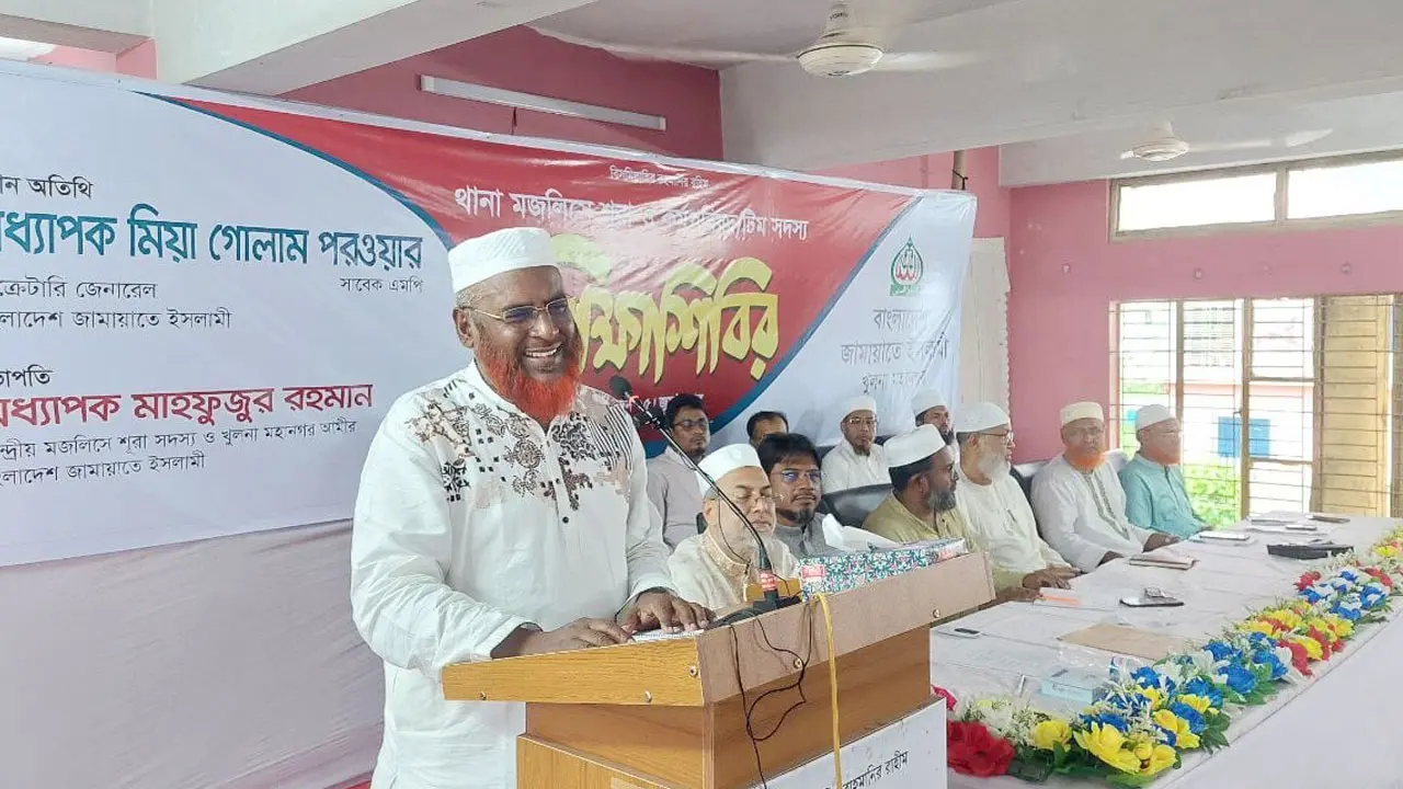 আগামী নির্বাচনে ইসলামী দলগুলোর একটি ভোটবাক্স থাকবে : গোলাম পরওয়ার