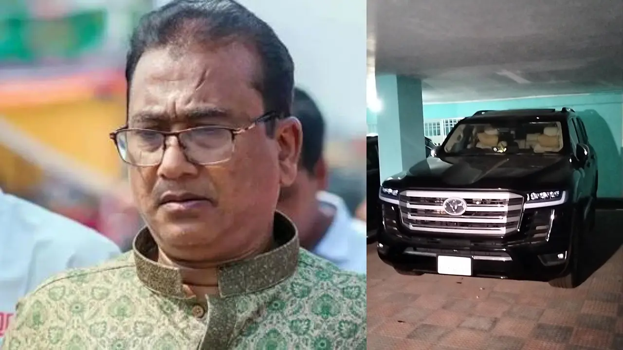 প্রয়াত এমপি আনারের সেই গাড়িটি থানায় নিয়ে গেল পুলিশ