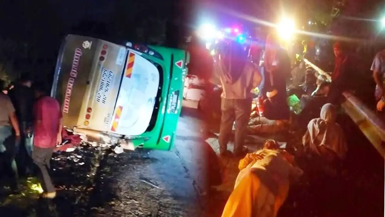 মালয়েশিয়ায় মাঝরাতে সড়কে ঝরল ১৫ শিক্ষার্থীর প্রাণ