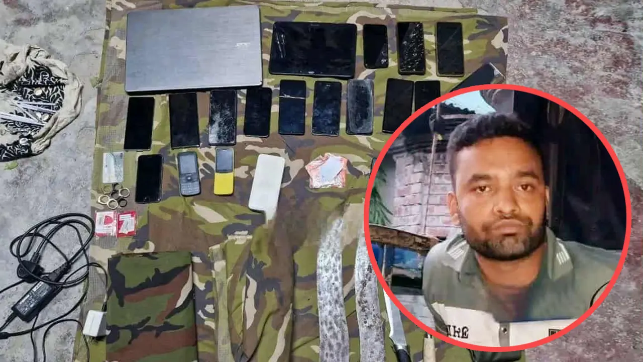 দেশীয় অস্ত্র ও সেনাবাহিনীর পোশাকসহ দুই ভিসা প্রতারক আটক