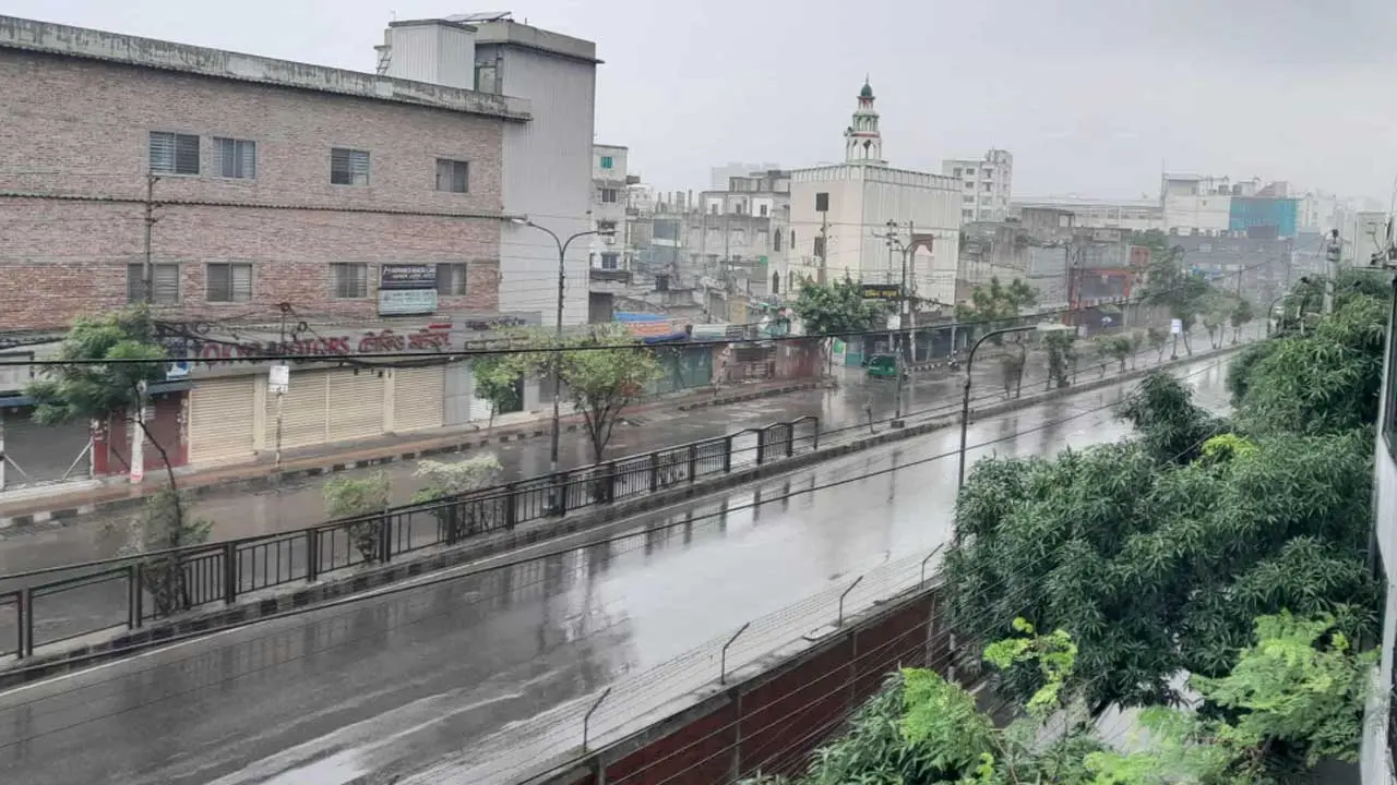 ঈদের দিন ঢাকায় বৃষ্টি