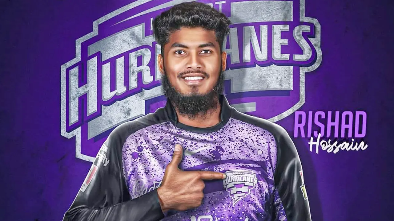 বিগ ব্যাশে আবারও হোবার্ট হারিকেন্সে রিশাদ হোসেন