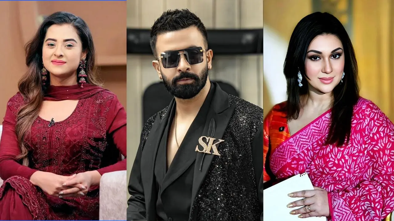 বাবা দিবসে শাকিব খান ও ছেলেদের নিয়ে অপু-বুবলীর পাল্টাপাল্টি পোস্ট