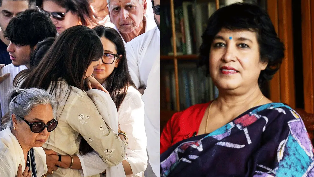 যে লোকটা কারিশমাকে পেটাতো, তার জন্য চোখের পানি— ক্ষুব্ধ তসলিমা