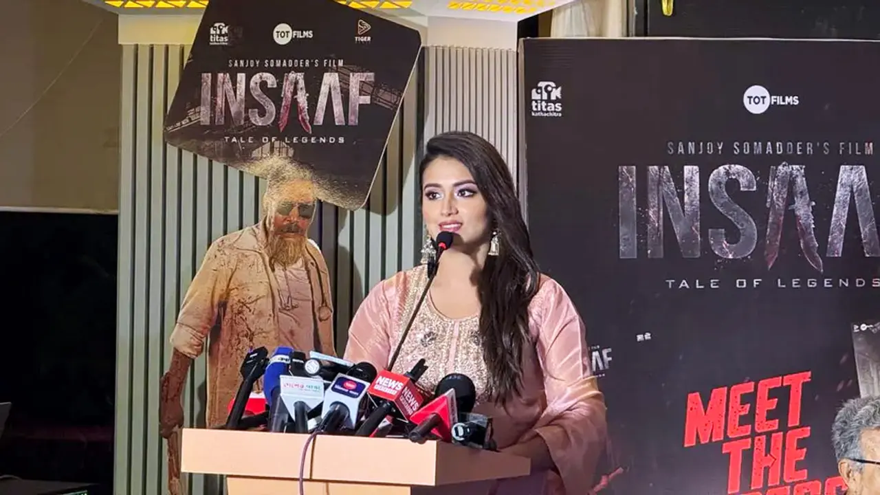 ‘ইনসাফ’ আমাকে নেক্সট লেভেলে নিয়ে যাওয়ার মতো সিনেমা : ফারিণ