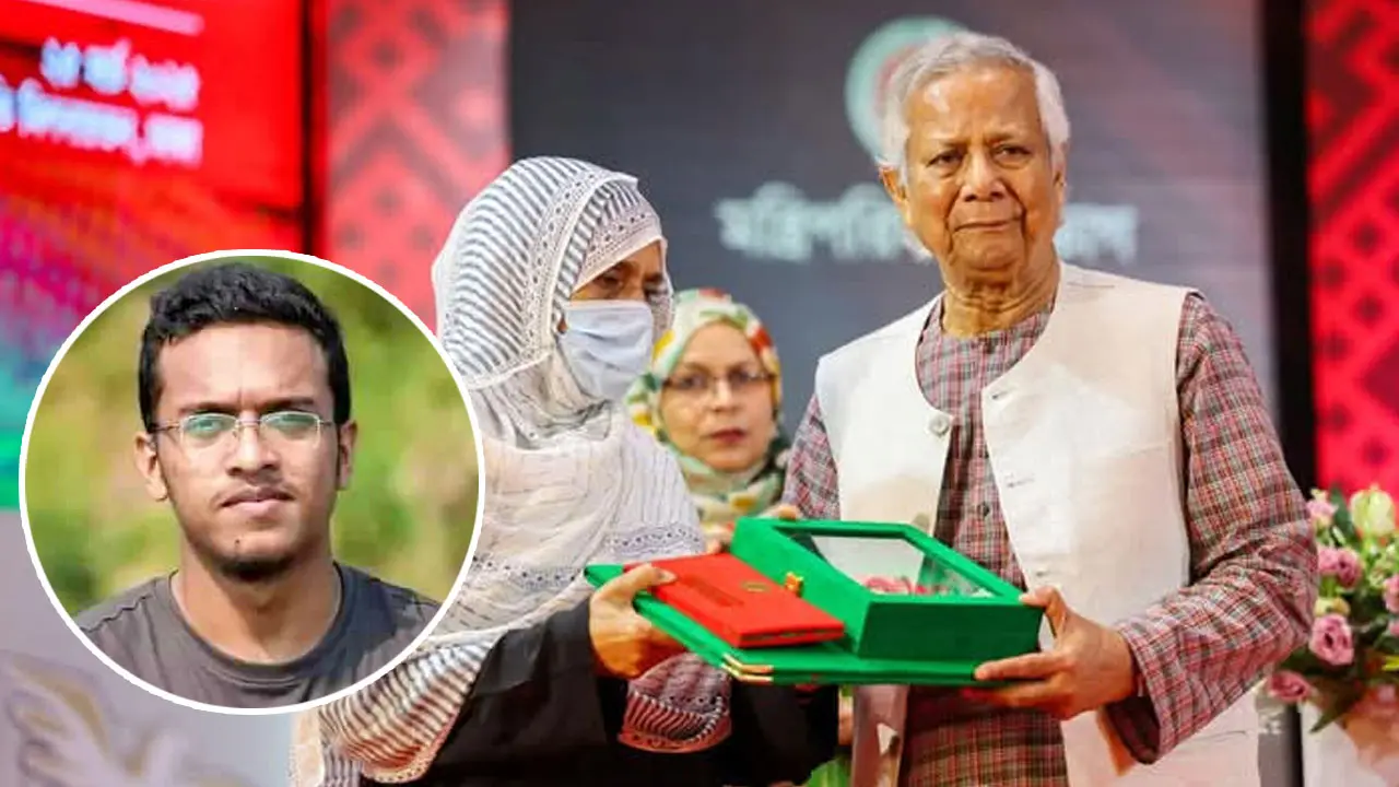 স্বাধীনতা পুরস্কার গ্রহণ করলেন আবরারের মা, কৃতজ্ঞতা জানালেন ভাই