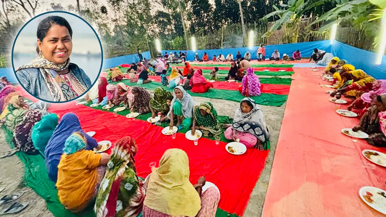 রমজানে অসহায় মানুষের জন্য ক্রিকেটার বিথীর অনন্য উদ্যোগ