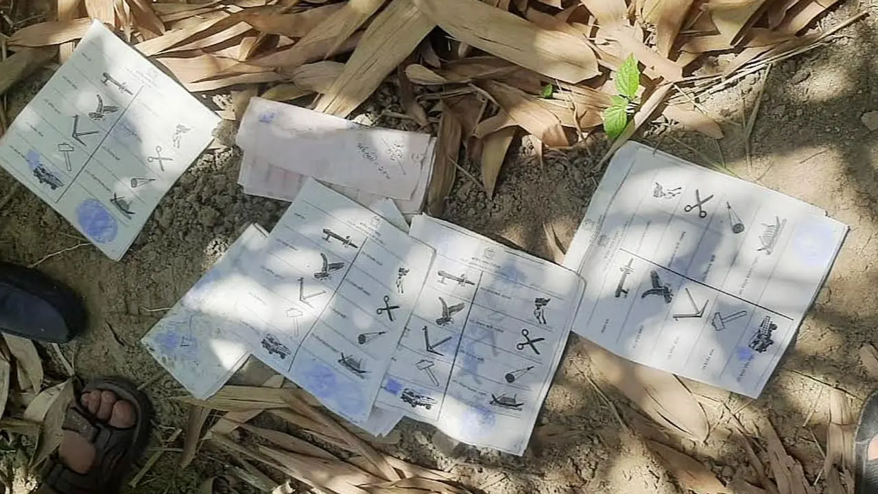 ডিসির বাংলোর গর্তে মিললো সংসদ নির্বাচনের সিলমারা বিপুল ব্যালট