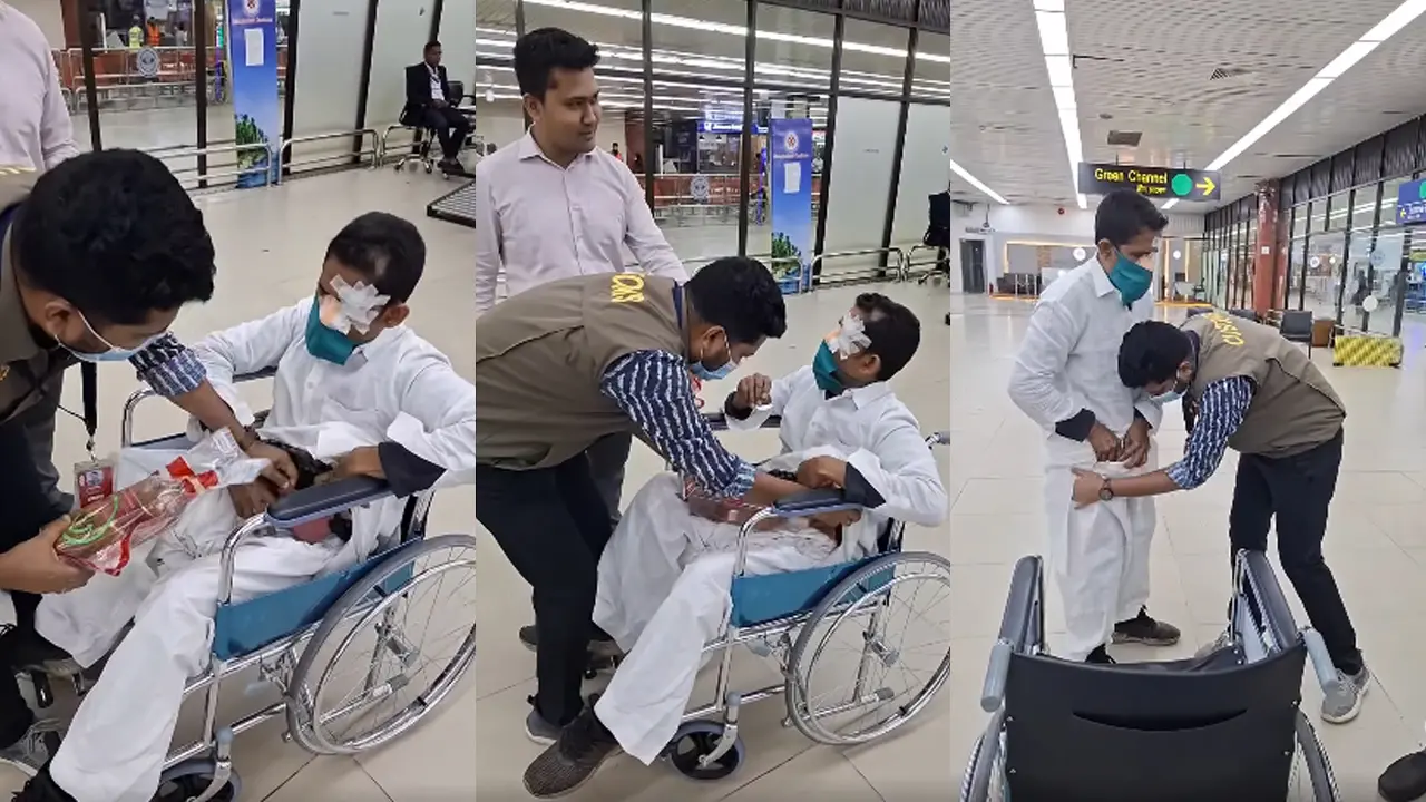 সিসিইউ রোগীর বেশধারী ভারতীয় নাগরিকের কাছ থেকে মদ জব্দ
