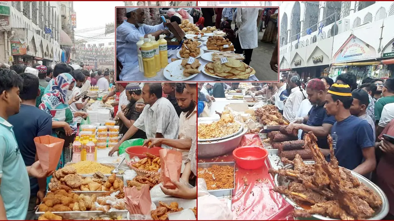 চকবাজারের হাঁকডাক : প্রথম দিনেই ঐতিহ্যের আঙিনায় স্বাদের মেলা