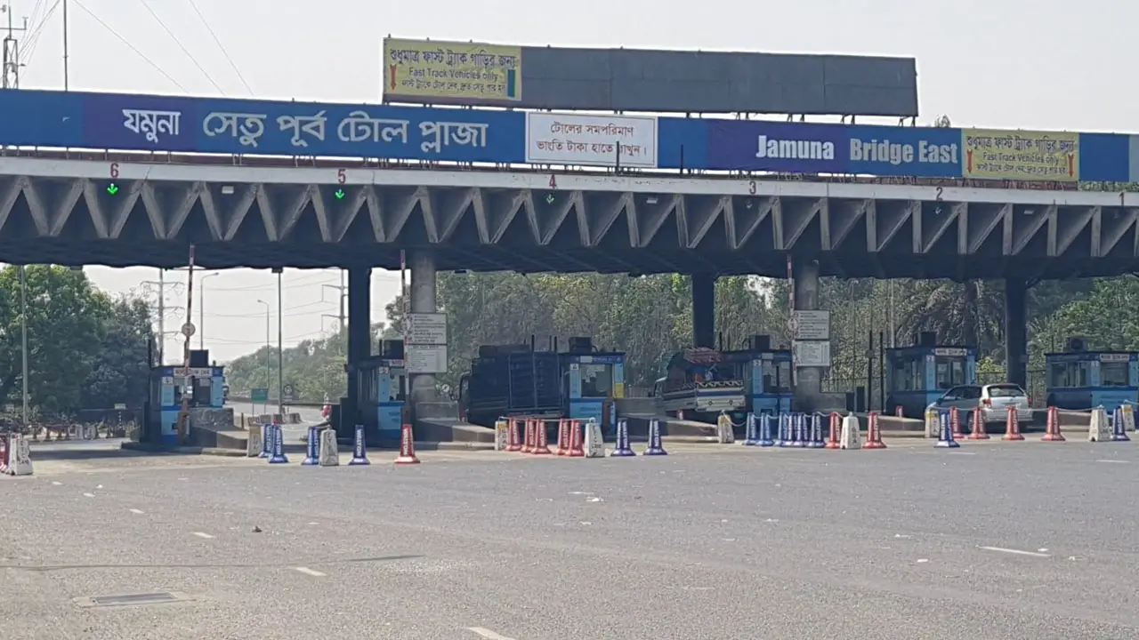 ঈদযাত্রায় যমুনা সেতু দিয়ে আড়াই লাখ যানবাহন পারাপার