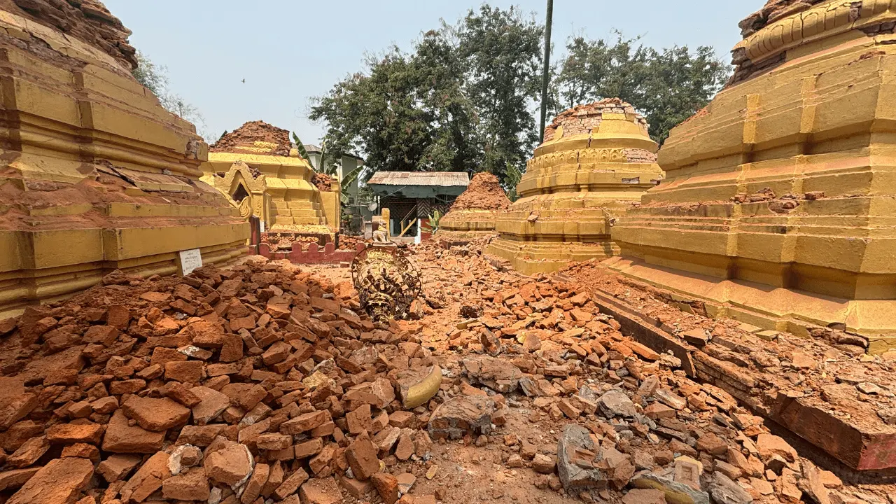 মিয়ানমারে ভূমিকম্পে অন্তত ১৪৪ জনের মৃত্যু