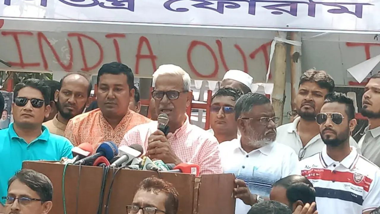 এনসিপি নির্বাচন বিলম্ব করতে গোলমাল করছে : জয়নুল আবদিন ফারুক