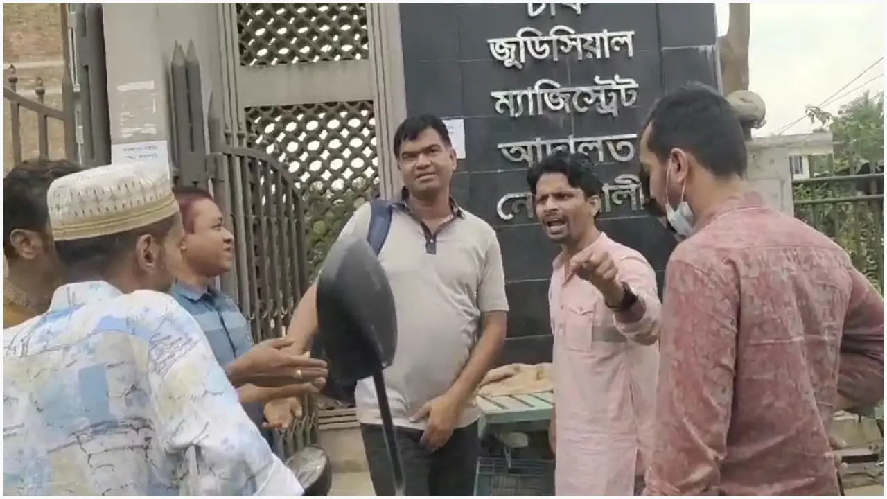 মিথ্যা মামলা দিয়ে অর্থ আদায়ের অভিযোগ, এসআইকে অবরুদ্ধ