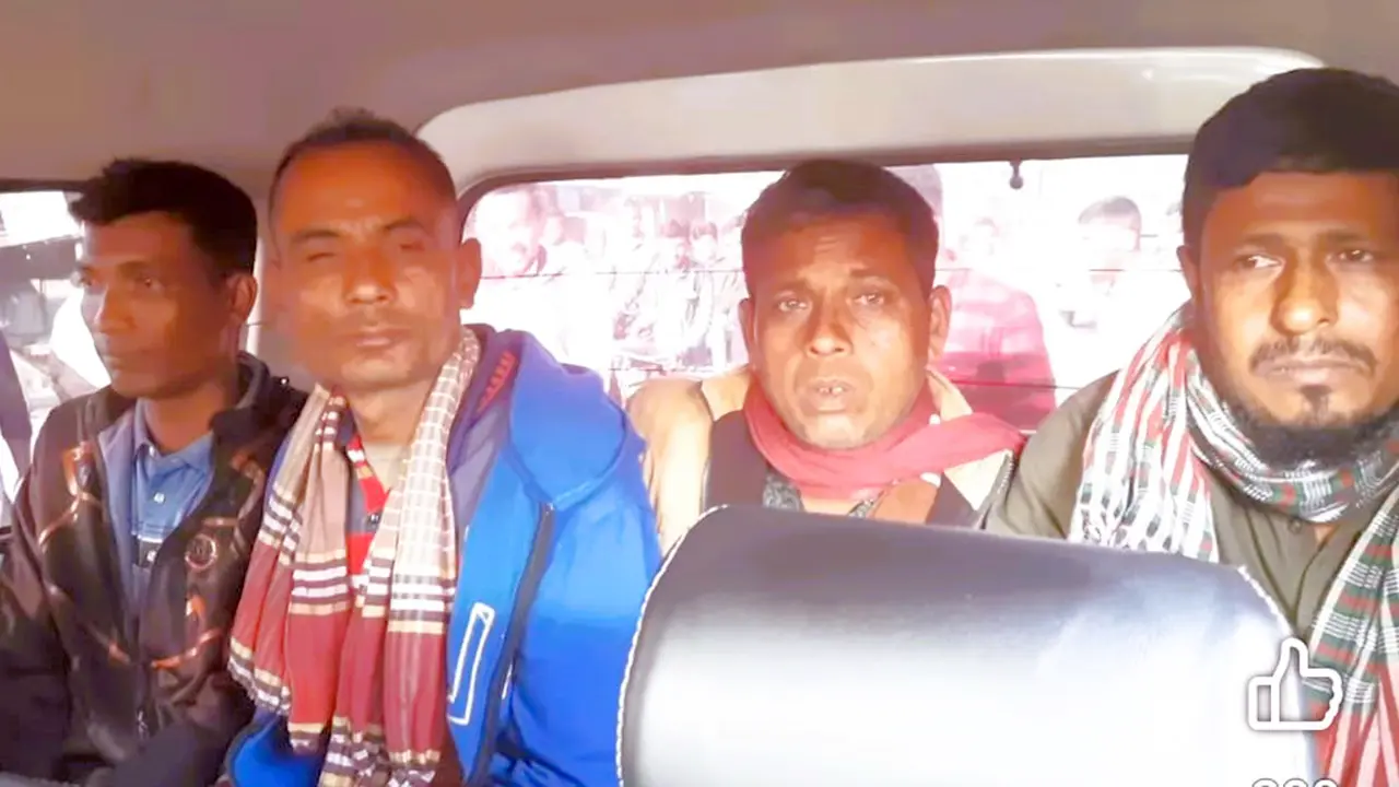 আন্তঃজেলা ডাকাত দলের ৬ সদস্য আটক