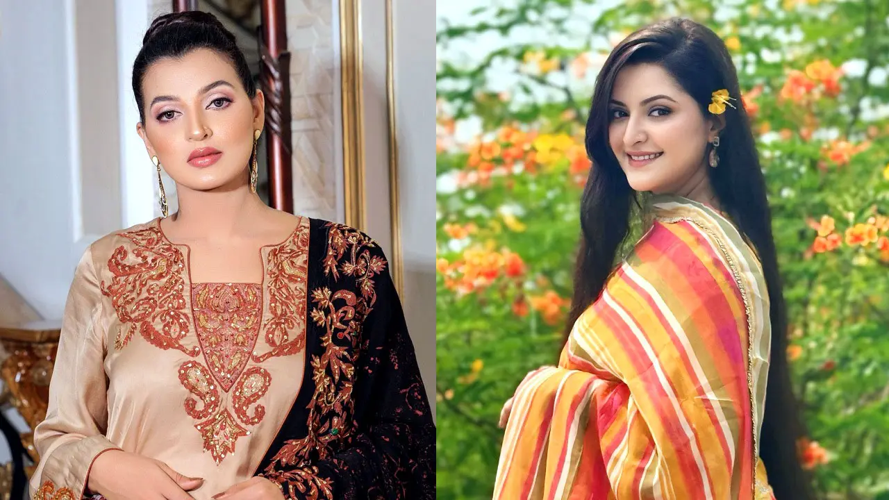 এই, মেয়েদের বাজার কী— বর্ষাকে ধুয়ে দিলেন পরীমণি