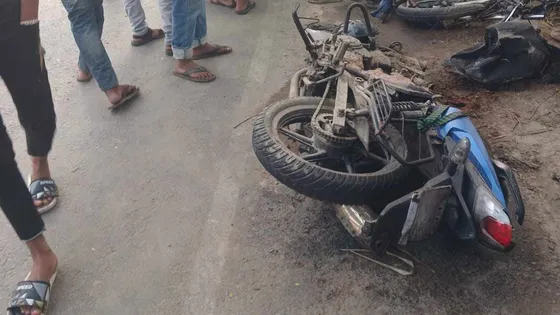 ট্রাকের সঙ্গে সংঘর্ষে মোটরসাইকেলের দুই আরোহী নিহত