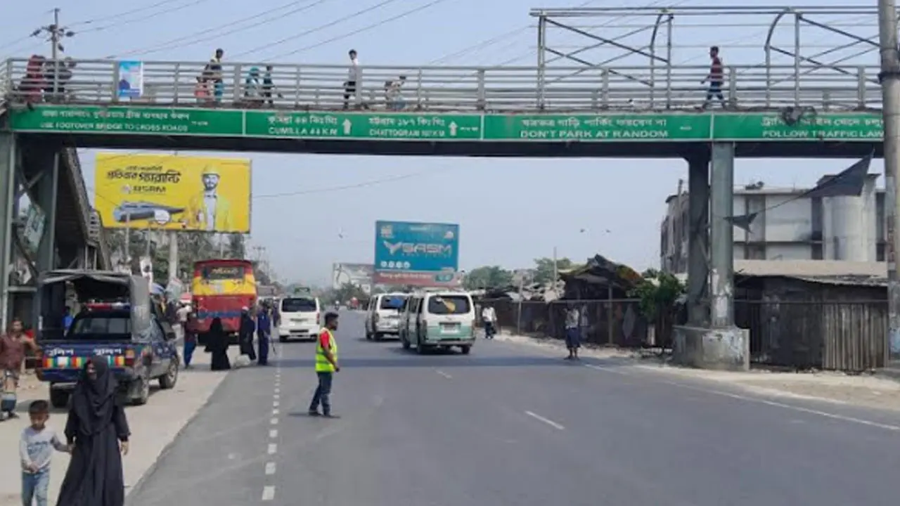 ঢাকা-চট্টগ্রাম মহাসড়কে স্বস্তির ঈদযাত্রা