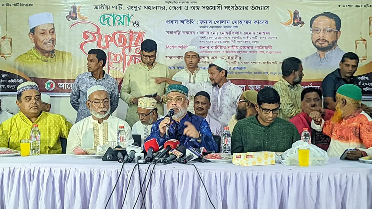 আ.লীগ-জাপাকে বাদ দিয়ে নির্বাচন নিরপেক্ষ হবে না : জিএম কাদের