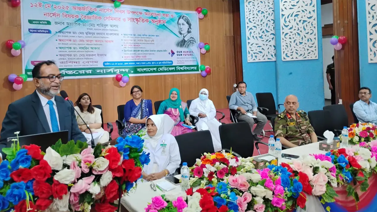 বিশ্বময় ছড়িয়ে পড়বে বাংলাদেশের নার্সরা : বিএমইউ ভিসি