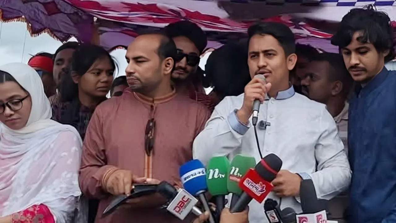 যে চাঁদাবাজি করে না তাকেই নেতা নির্বাচিত করুন : সারজিস আলম