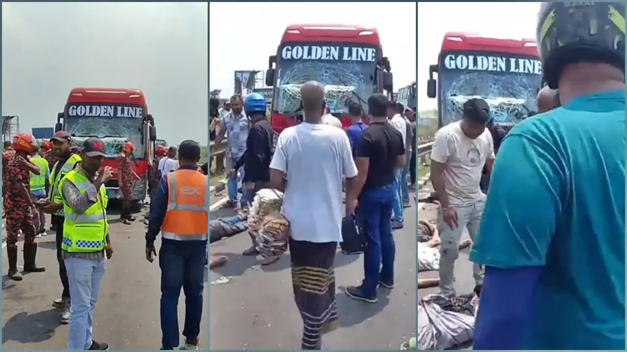 নবজাতকের স্পর্শের আগেই বিষাদের ছায়া, সড়কেই পরিবারের শেষ পরিণতি