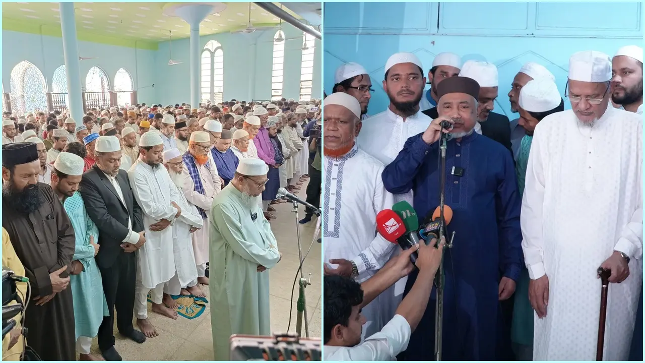 কান্নায় ভেঙে পড়লেন জামায়াতের নায়েবে আমির তাহের