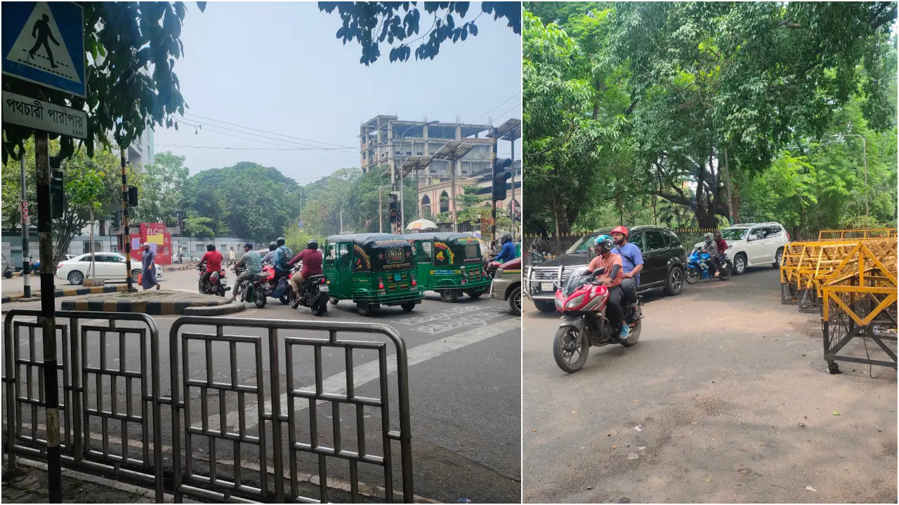 ব্যারিকেড সরেছে, কাকরাইল ফিরেছে পুরোনো রূপে