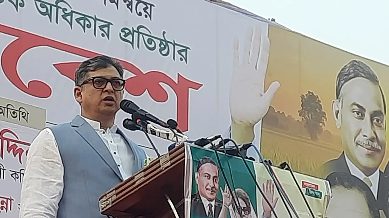 এই সরকারের একমাত্র ম্যান্ডেট সংসদ নির্বাচনের আয়োজন করা