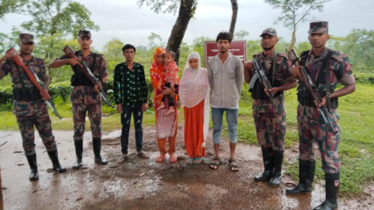 মৌলভীবাজারে আরও ২৯ জনকে পুশ ইন করেছে বিএসএফ 