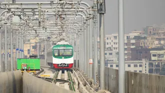 এমআরটি লাইন-১ : ইউটিলিটি নর্দা থেকে বিমানবন্দর স্টেশনে স্থানান্তর চলছে