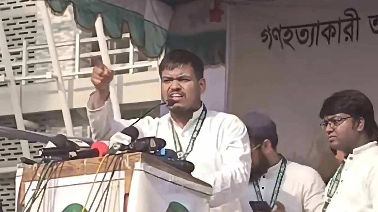 ফাঁসির দড়ি ছাড়া হাসিনার দেশে ফেরা নয় : এনসিপি নেতা মাহিন