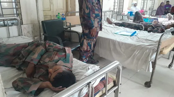 বিজিবি সদস্যদের ওপর মাদক ব্যবসায়ীদের হামলা