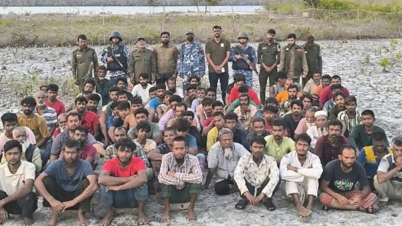 ভারতের ৭৮ জন পুশইন, নেওয়া হচ্ছে মোংলায়