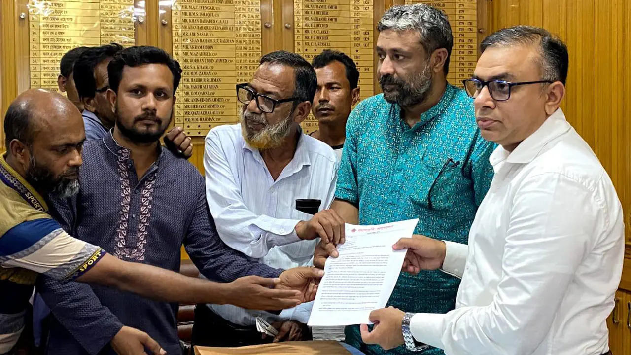 রংপুরের জন্য বরাদ্দ বৃদ্ধির দাবিতে প্রধান উপদেষ্টা বরাবর স্মারকলিপি