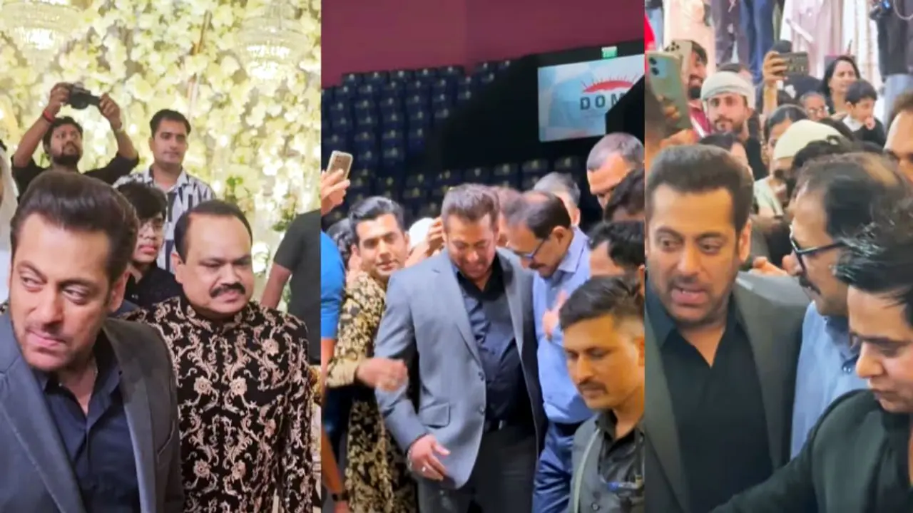বন্ধুর বিয়েতেও কড়া নিরাপত্তায় যেতে হলো সালমানকে