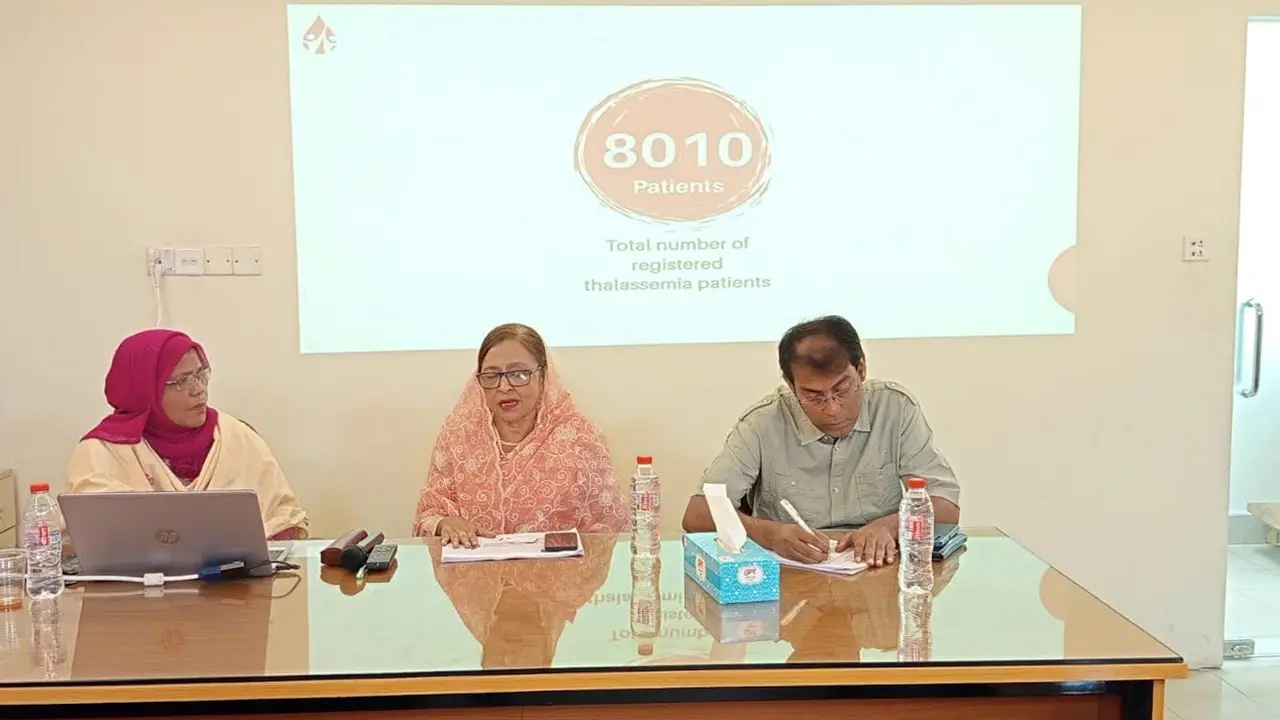 বাংলাদেশে থ্যালাসেমিয়া রোগীর সংখ্যা তিনগুণ বেড়েছে
